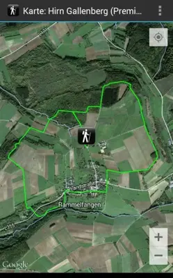 Wandern und Radfahren im Saarland Lite android App screenshot 2