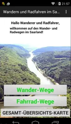 Wandern und Radfahren im Saarland Lite android App screenshot 6